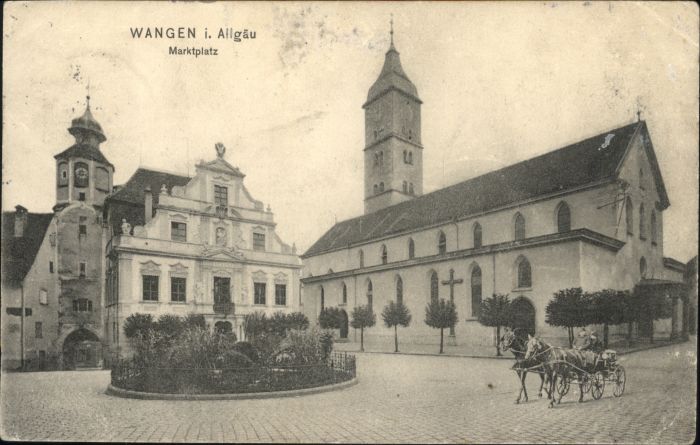 Wangen Allgaeu arktplatz