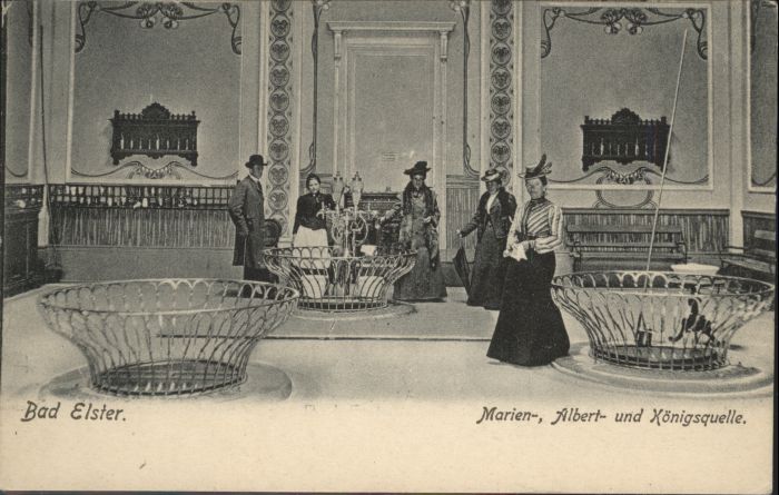 Bad Elster Albertquelle Marienquelle Königsquelle