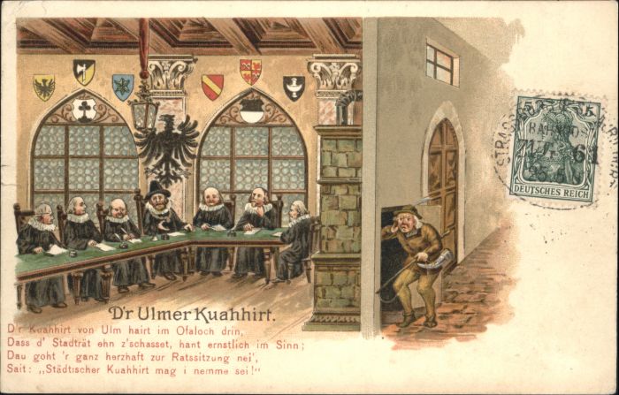 Ulm Donau Ulmer Kuahhirt