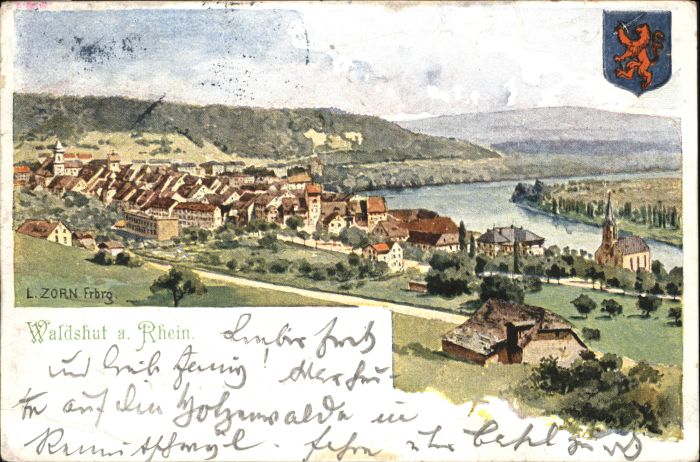 Waldshut Tiengen Rhein Waldshut-Tiengen Künstler L. Zorn