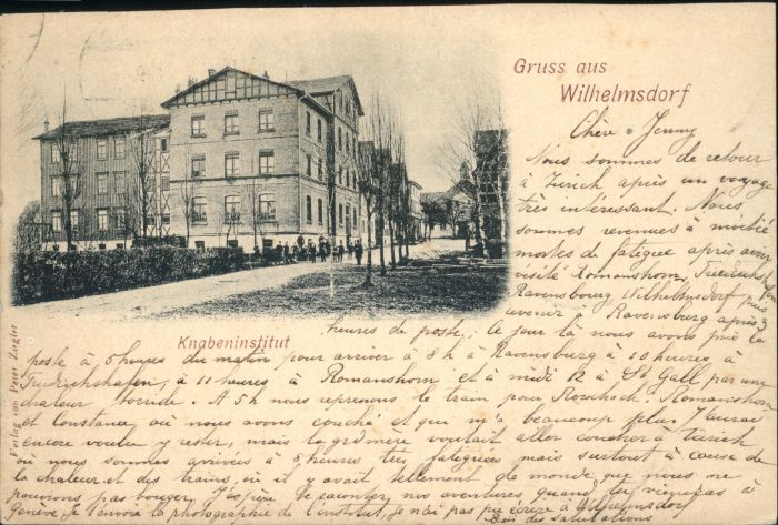 Wilhelmsdorf Wuerttemberg Wilhelmsdorf Knabeninstitut