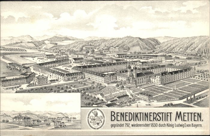 Metten Donau Metten Benediktinerstift