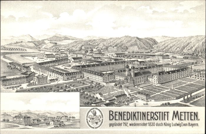 Metten Donau Metten Benediktinerstift