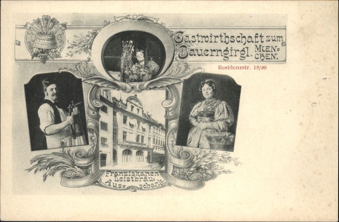 Muenchen astwirtschaft zum Bauerngirgl