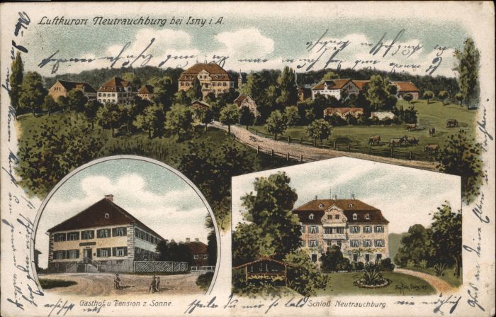 Neutrauchburg Gasthof Pension Sonne Schloss