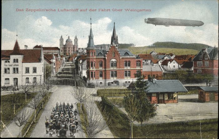 Weingarten Wuerttemberg Weingarten Zeppelin
