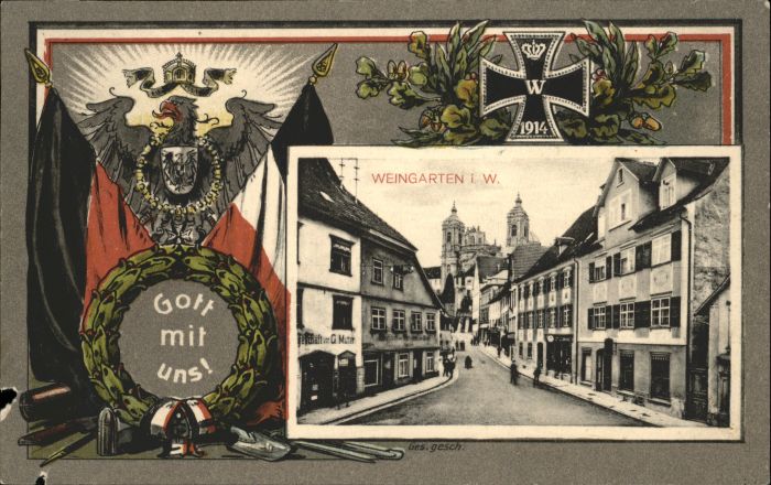 Weingarten Wuerttemberg Weingarten Flagge