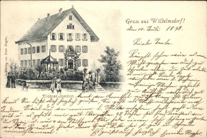 Wilhelmsdorf Wuerttemberg Wilhelmsdorf Töchterinstitut
