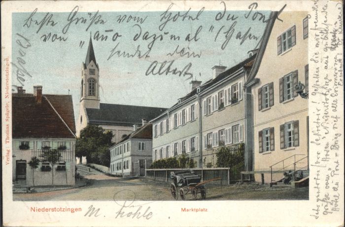 Niederstotzingen Marktplatz