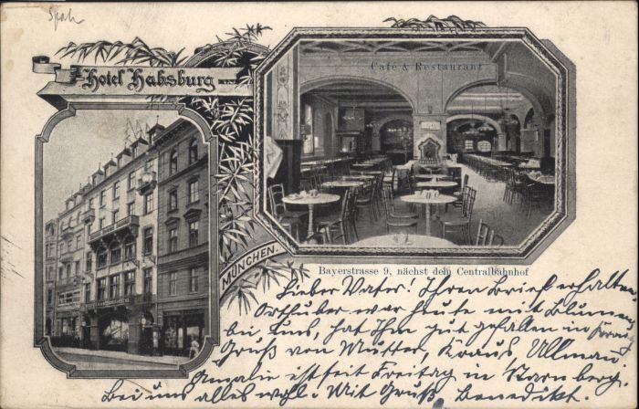 Muenchen otel Habsburg