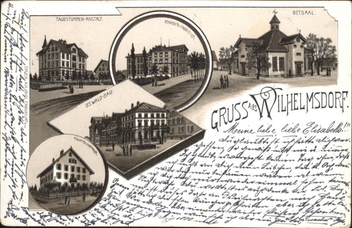 Wilhelmsdorf Wuerttemberg Wilhelmsdorf Töchterinstitut Knabeninst