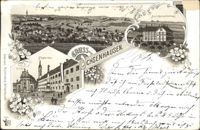 Ochsenhausen Fürstenbau Krankenhaus