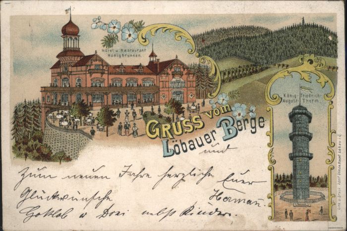 Loebau Sachsen Löbau Hotel Restaurant Honigbrunnen Kön