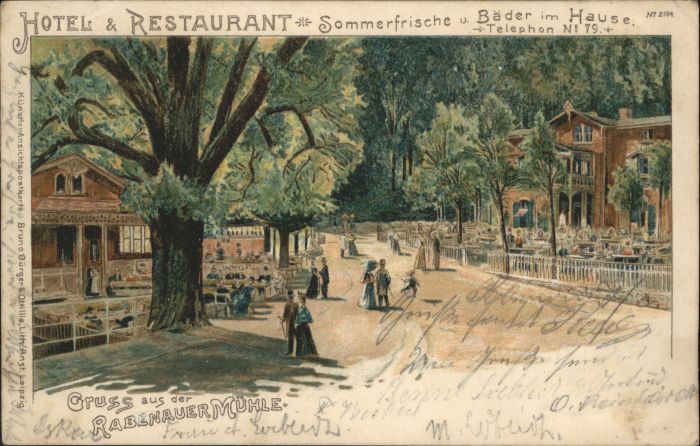 Rabenau Sachsen Hotel Restaurant Rabenauer Mühle