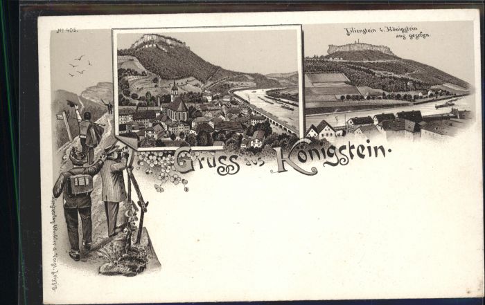 Koenigstein Saechsische Schweiz