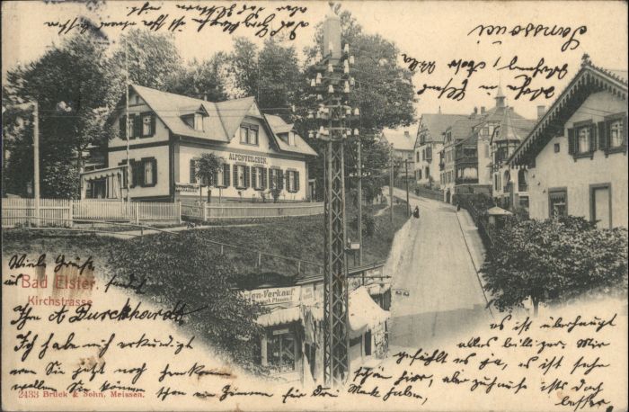 Bad Elster Kirchstrasse Haus Alpenveilchen