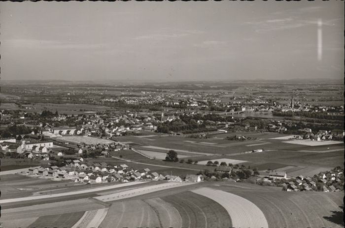 Simbach Inn Fliegeraufnahme