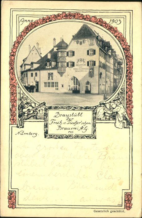 Nuernberg Braustübl Tuchersche Brauerei AG