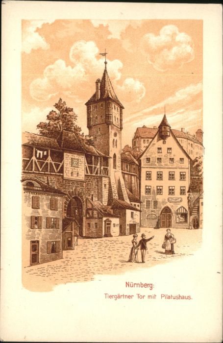 Nuernberg Tiergärtnertor Pilatushaus