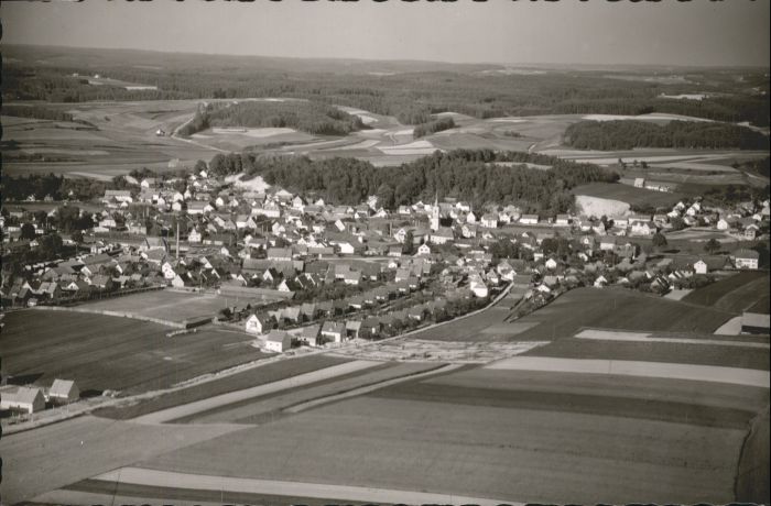 Ergoldsbach Landshut Bayern Fliegeraufnahme