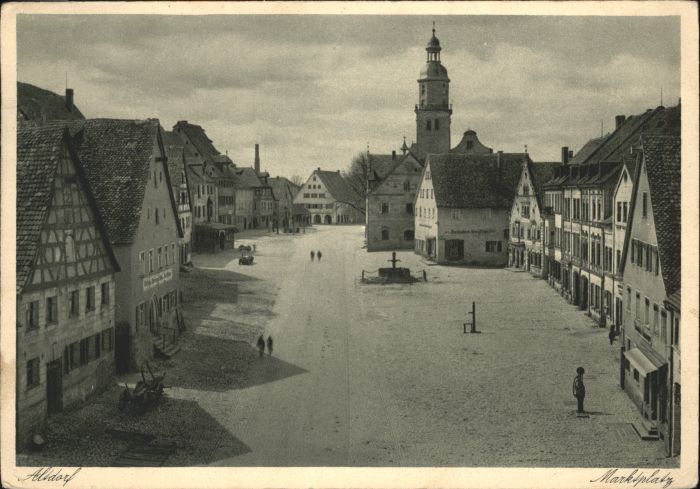Altdorf Nuernberg Marktplatz