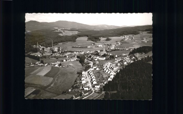 Teisnach Regen Bayern Fliegeraufnahme