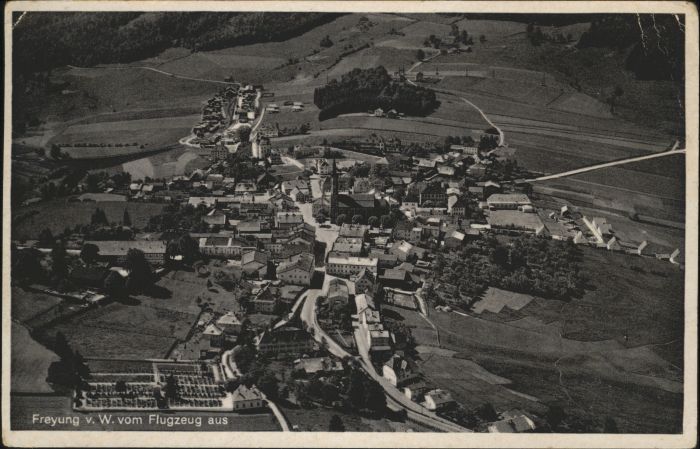 Freyung Freyung-Grafenau Bayern Fliegeraufnahme