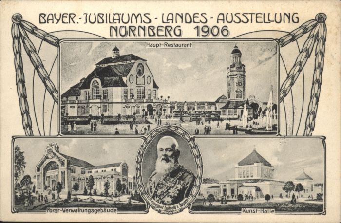 Nuernberg Jubiläumsausstellung Restaurant Forstve