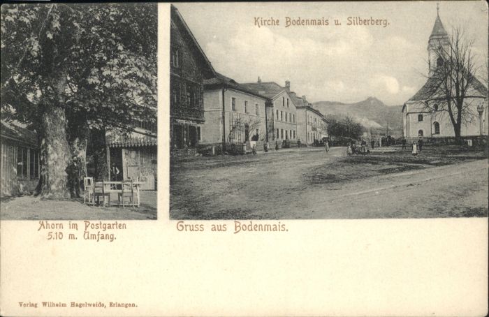 Bodenmais Kirche Silberberg Ahorn