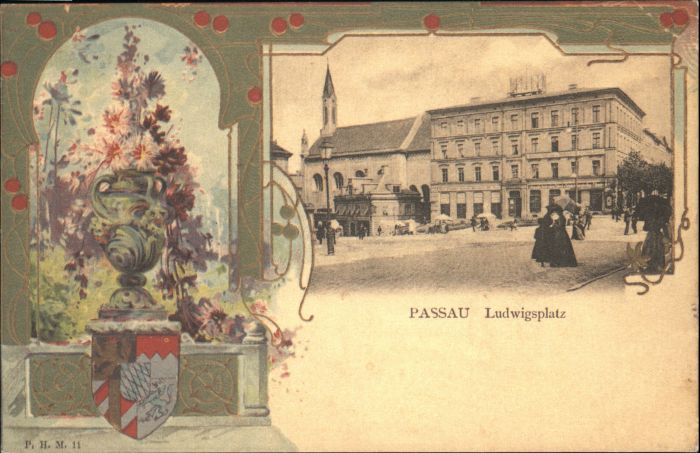 Passau Ludwigsplatz Denkmal