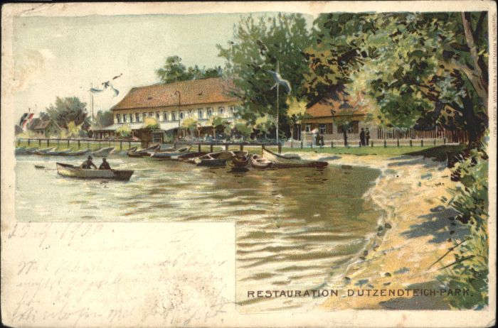 Nuernberg Restauration Dutzendteich Park