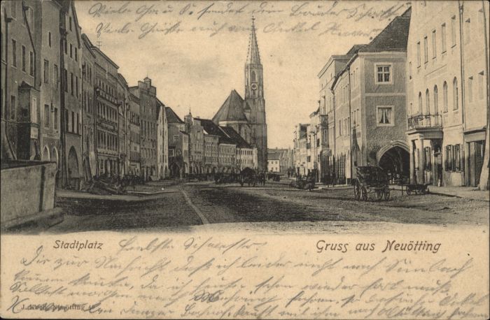 Neuoetting Stadtplatz
