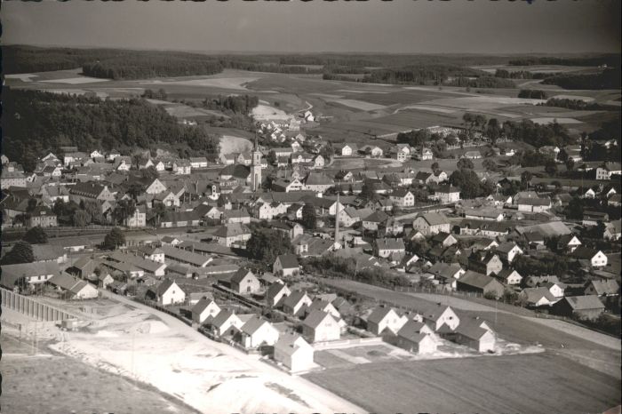 Ergoldsbach Landshut Bayern Fliegeraufnahme