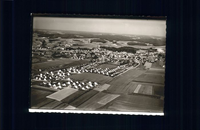 Ergoldsbach Landshut Bayern Fliegeraufnahme