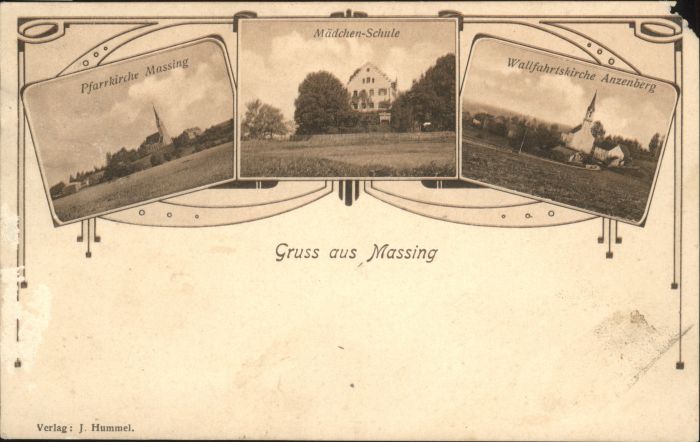 Massing Rottal Kirche Mädchenschule Anzenberg