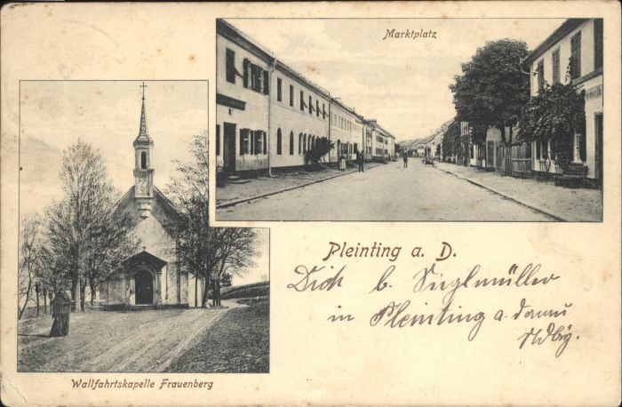 Pleinting Marktplatz Kapelle Frauenberg