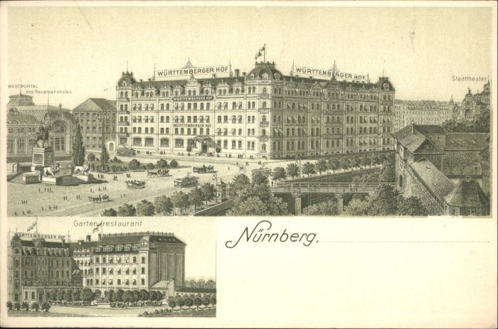 NueRNBERG CITY Wuerttemberger Hof