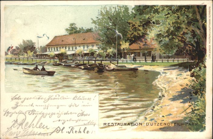 Nuernberg Restauration Dutzendteich Park