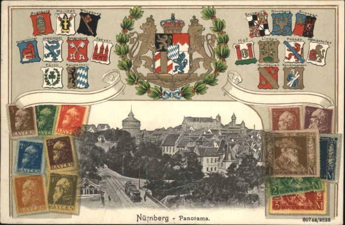 NueRNBERG  CITY Marken Wappen