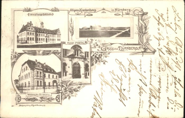 Nuernberg Verwaltungsgebäude Krankenhaus