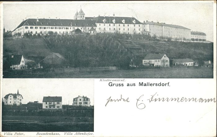 Mallersdorf Mallersdorf-Pfaffenberg Kloster Beamtenhaus Villa Attenkofer Vi