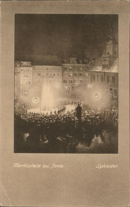 JENA  Thueringen Marktplatz