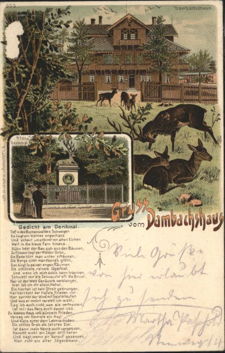 Thale Harz Dambachshaus Reh