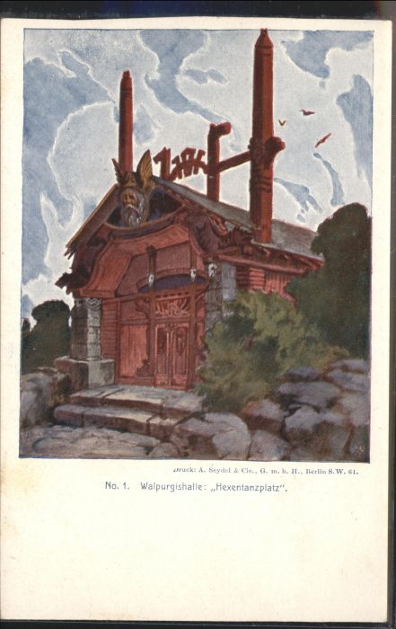 Thale Harz Walpurgishalle Hexentanzplatz