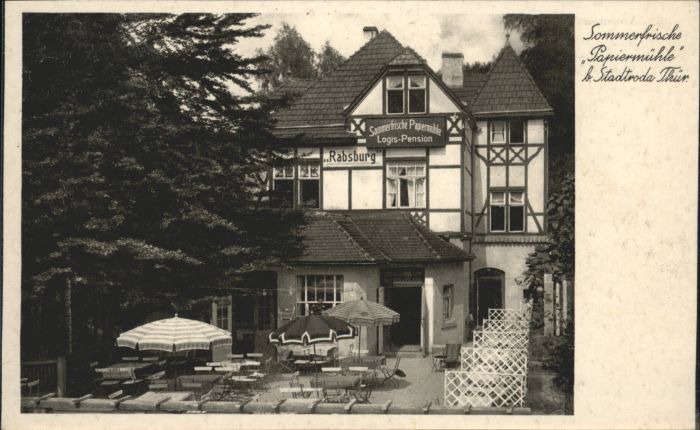 Stadtroda Thueringen Papiermuehle