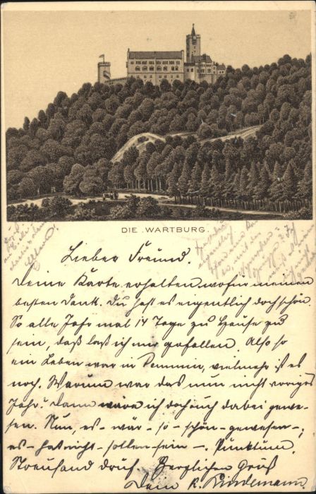 Wartburg Burg EISENACH