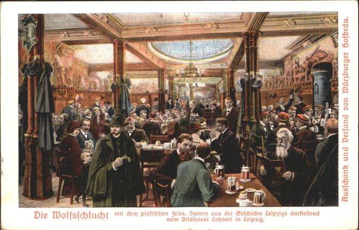 LEIPZIG Sachsen Wolfsschlucht