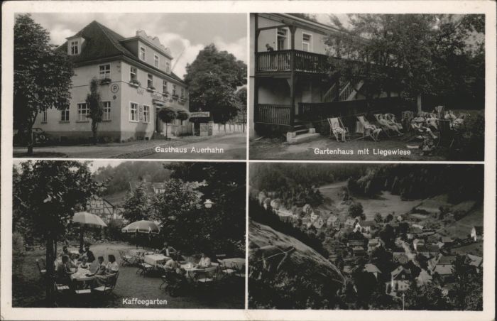Rohrbach Saalfeld Gasthaus Auerhahn