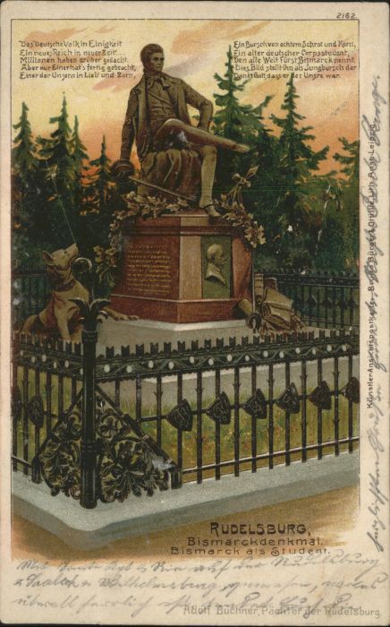 Rudelsburg Birmarck Denkmal