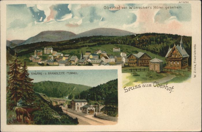 Oberhof Thueringen Wuenschers Hotel